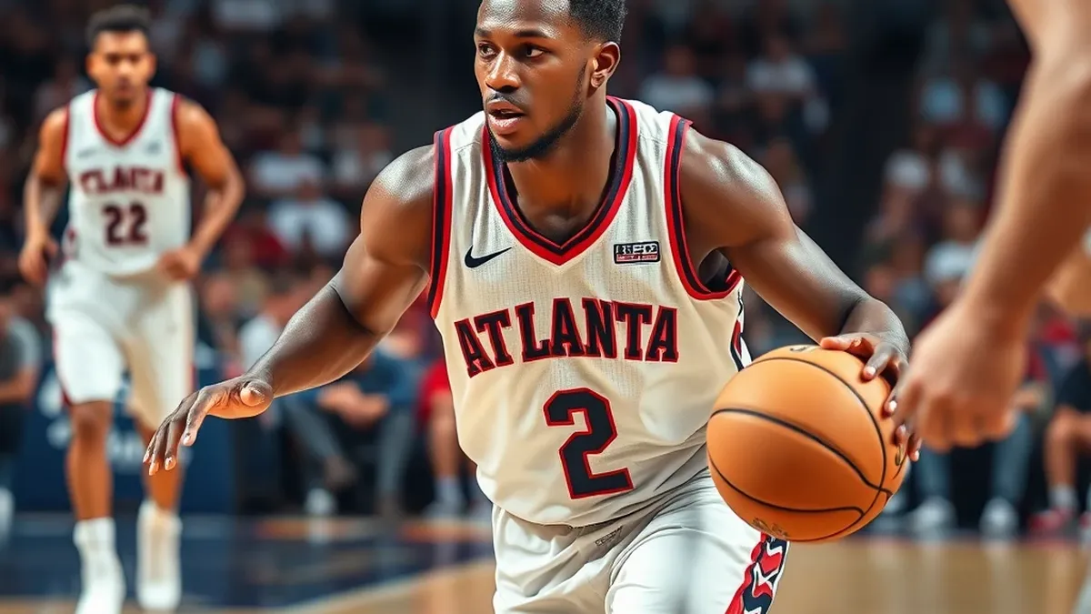 Atlanta Hawks face Memphis Grizzlies in Salt Lake City Summer League, with rookie guard Kingston Flemings leading offense...