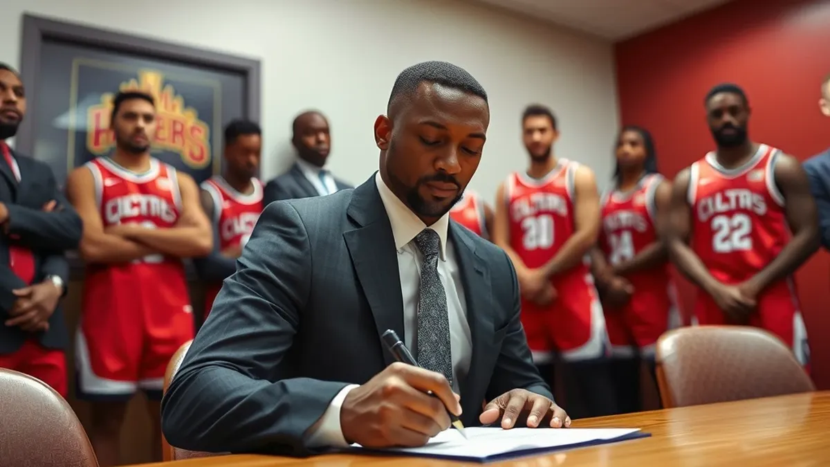 The Atlanta Hawks have secured the eighth overall pick in the 2023 NBA Draft, a crucial moment following the Dejounte...
