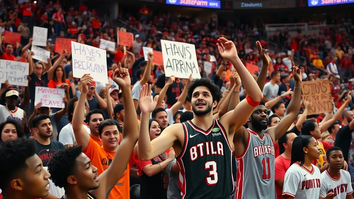 Atlanta Hawks fans have cultivated a vibrant culture that enhances the in-game atmosphere at State Farm Arena