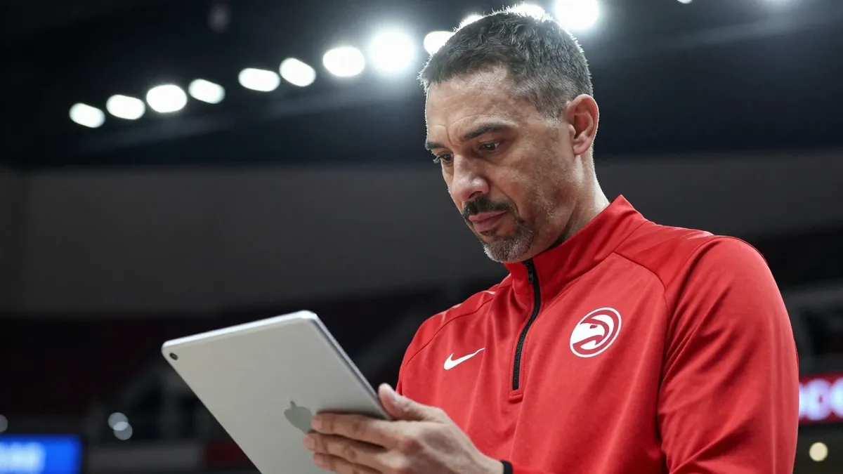 Analysis of the Atlanta Hawks' projected starting lineup, rotation, and closing lineup for the 2026-27 NBA season...
